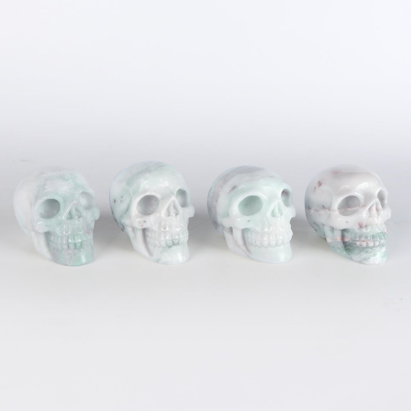 3" Amazonite Skull Statue wholesale - Smqartcrystal