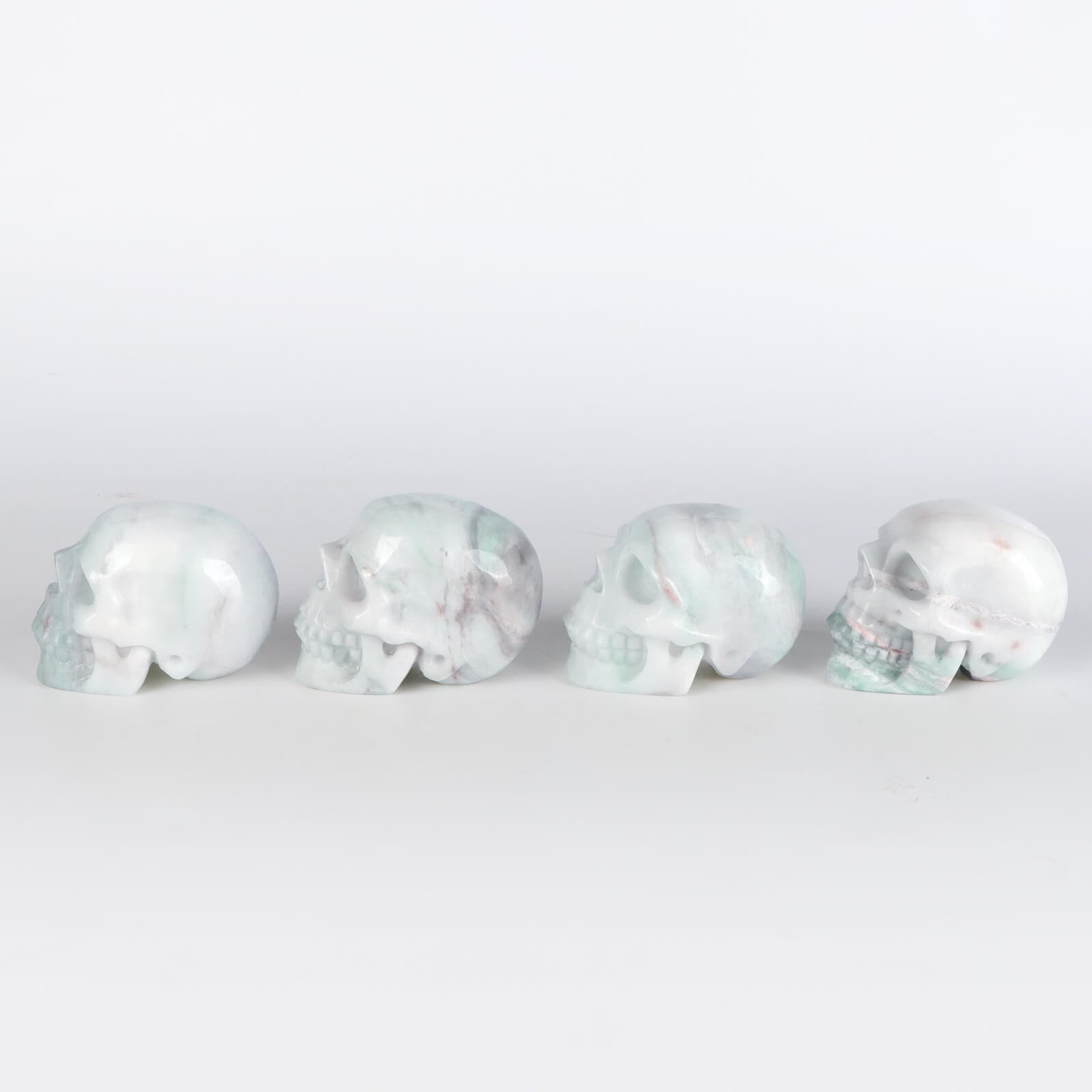 3" Amazonite Skull Statue wholesale - Smqartcrystal