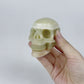 Natural 3" Afghanistan Jade Skull Statue