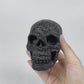 4" Lava Stone Crystal Skull