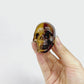 strength, bravery, and courage, Tigers Eye Skull