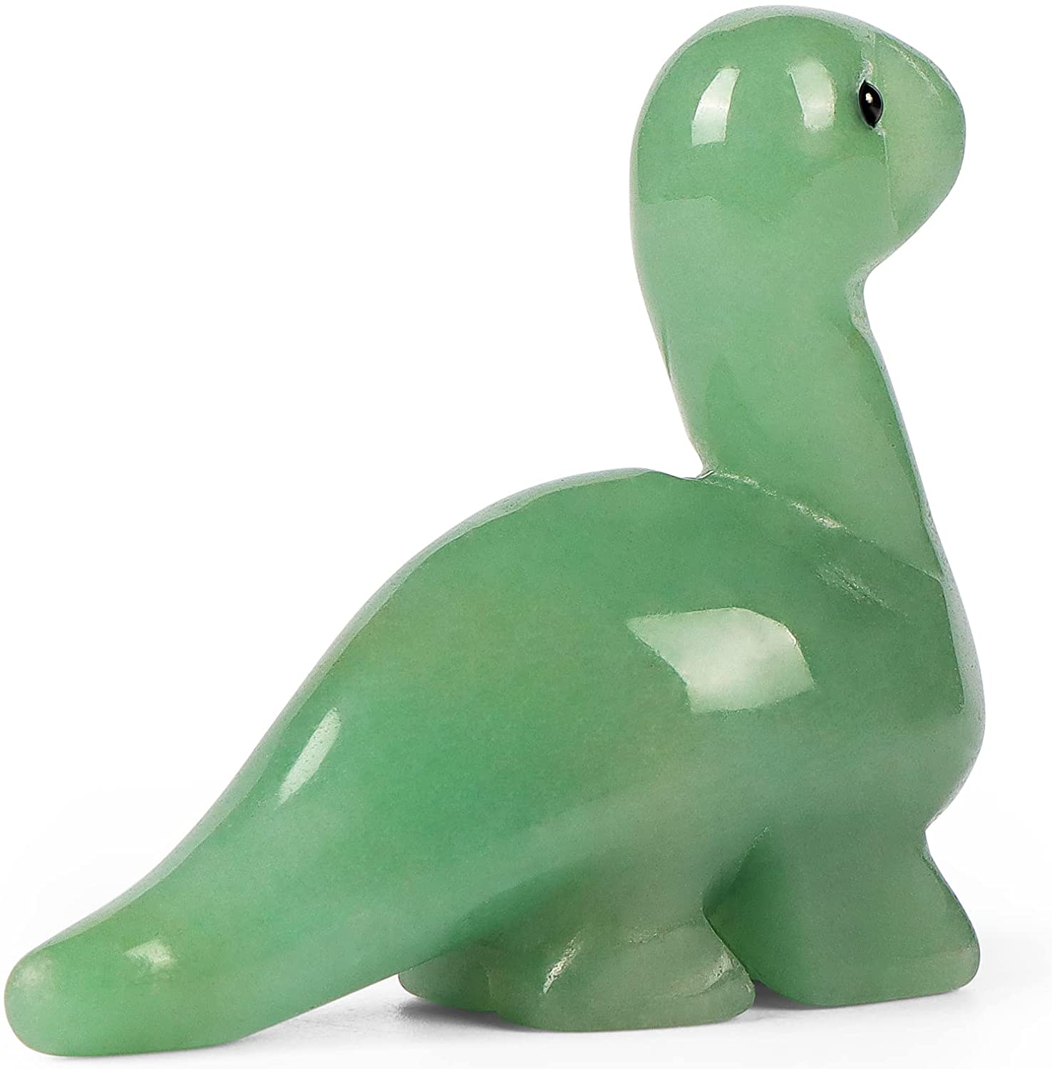 Artistone Hand Carved Green Aventurine 2" Crystal Dinosaur Statue Animal Collection. SmqartCrystal