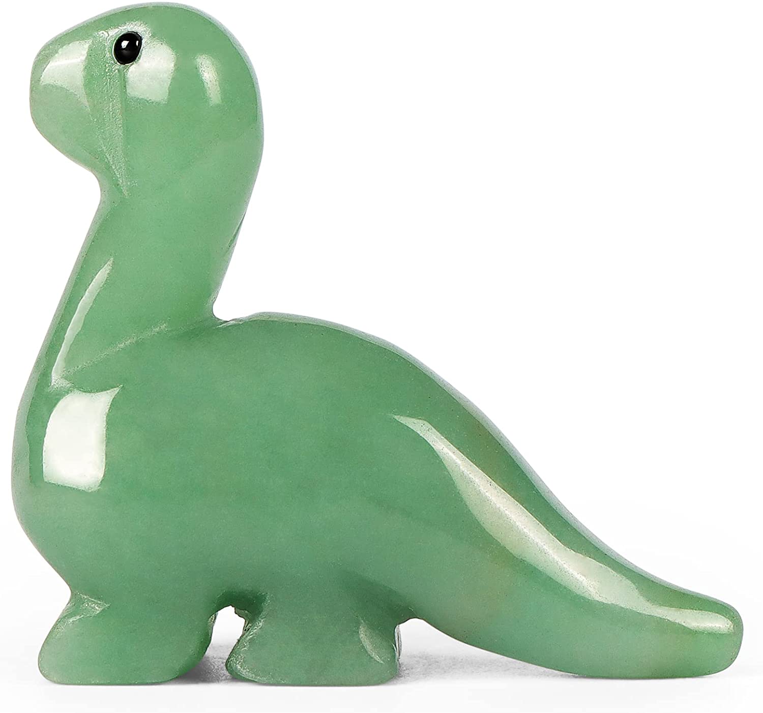 Artistone Hand Carved Green Aventurine 2" Crystal Dinosaur Statue Animal Collection. SmqartCrystal